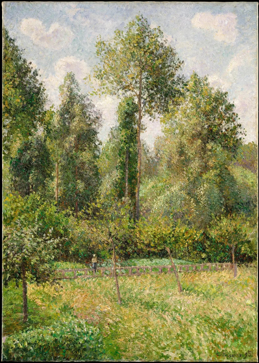 Topole, Éragny - Camille Pissarro