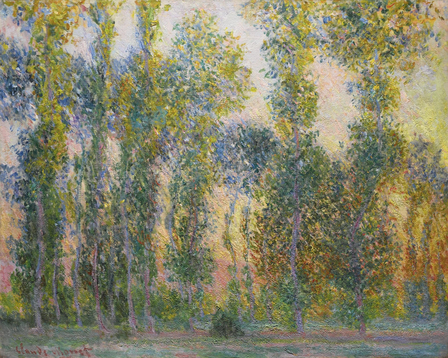 Topole w Giverny W1156 - Claude Monet