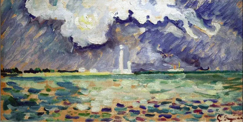 Latarnia morska w Gatteville - Paul Signac