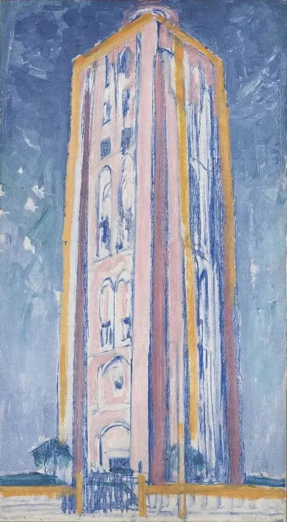 Latarnia morska w Westkapelle - Piet Mondrian