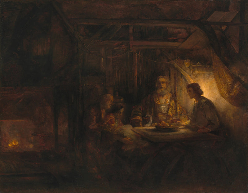 Filomen i Baucis - Rembrandt