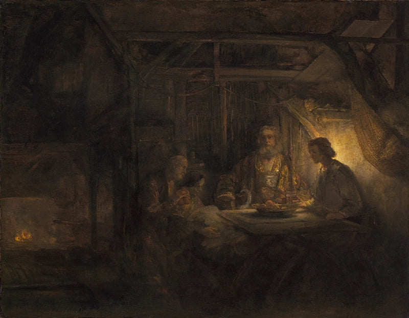 Filomen i Baucis - Rembrandt