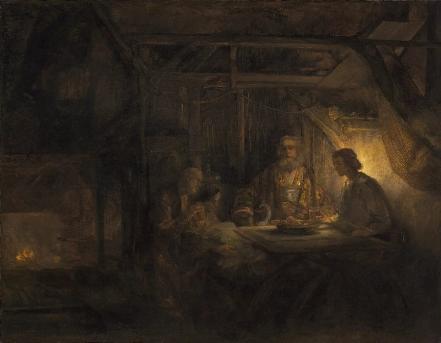 Filomen i Baucis - Rembrandt