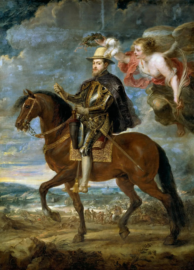 Filip II na koniu - Peter Paul Rubens