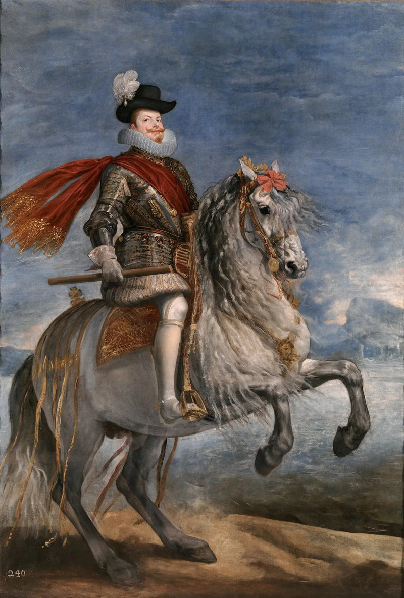 Filip III na koniu - Diego Velázquez