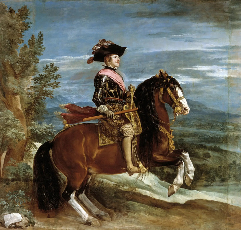 Filip IV na koniu - Diego Velázquez