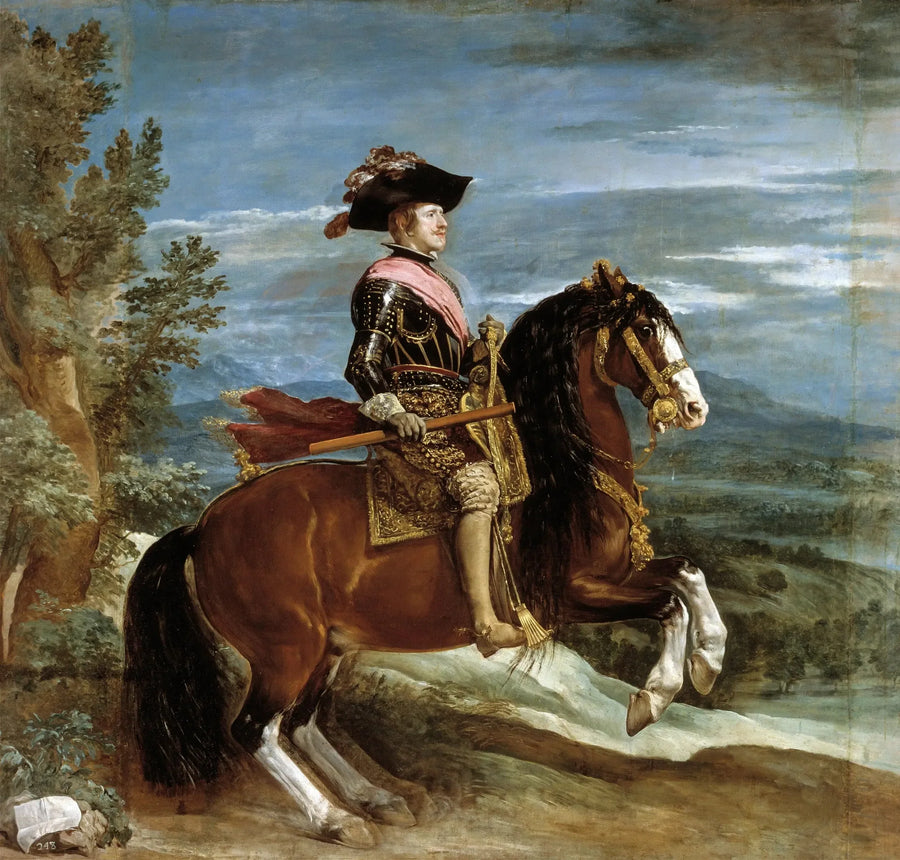 Filip IV na koniu - Diego Velázquez