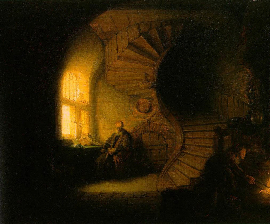 Filozof w kontemplacji - Rembrandt