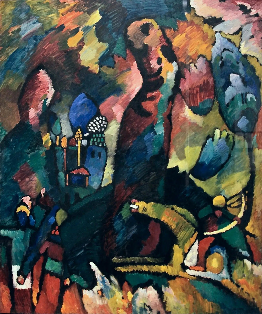 Zdjęcie z łucznikiem - Wasilij Kandinsky