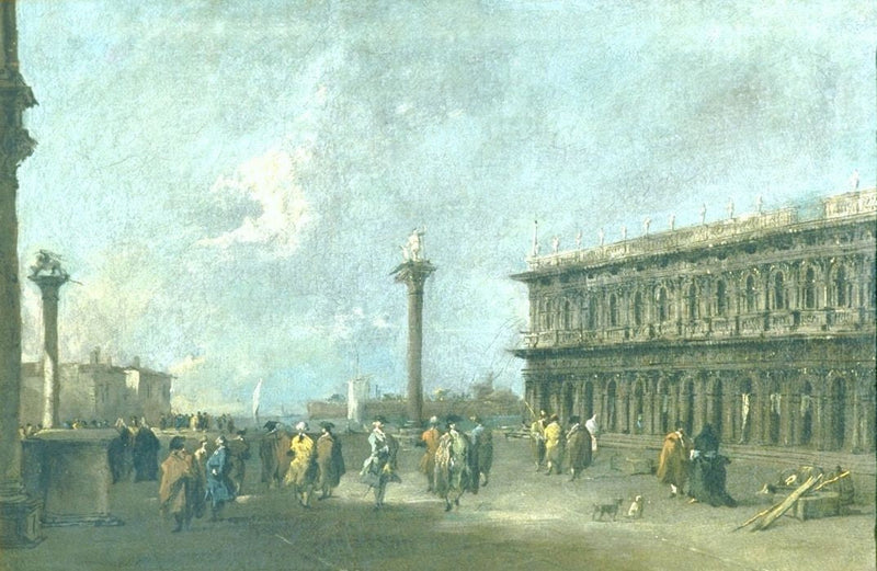 Piazzetta de S. Marco, Wenecja - Francesco Guardi
