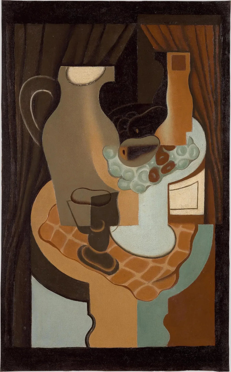 Dzbanek i miska na owoce - Juan Gris
