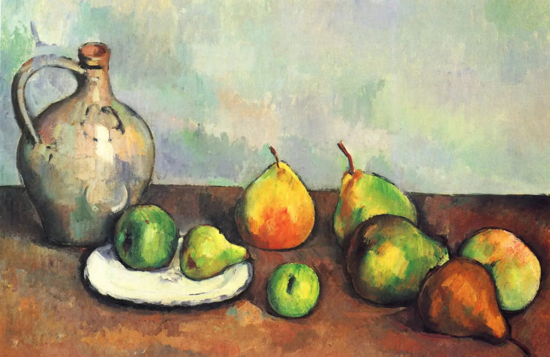 Dzbanek i owoce - Paul Cézanne