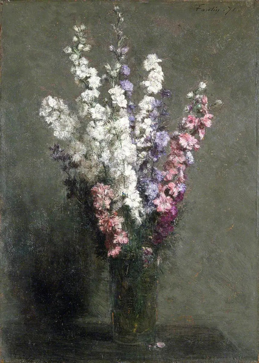 Pieds d’alouette - Henri Fantin-Latour - Alpha Reproduction