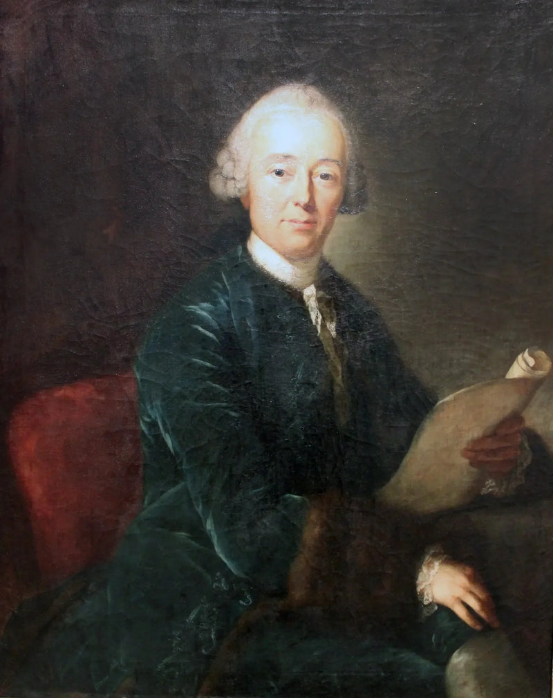 Pierre Auguste de Schönberg, mistrz domu elektora Saksonii - Anton Graff