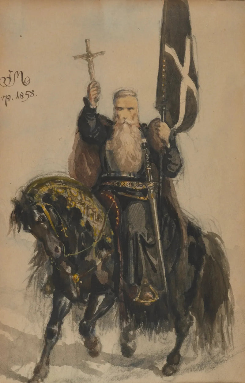 Pierre d'Amiens – Krzyżowy - Jan Matejko