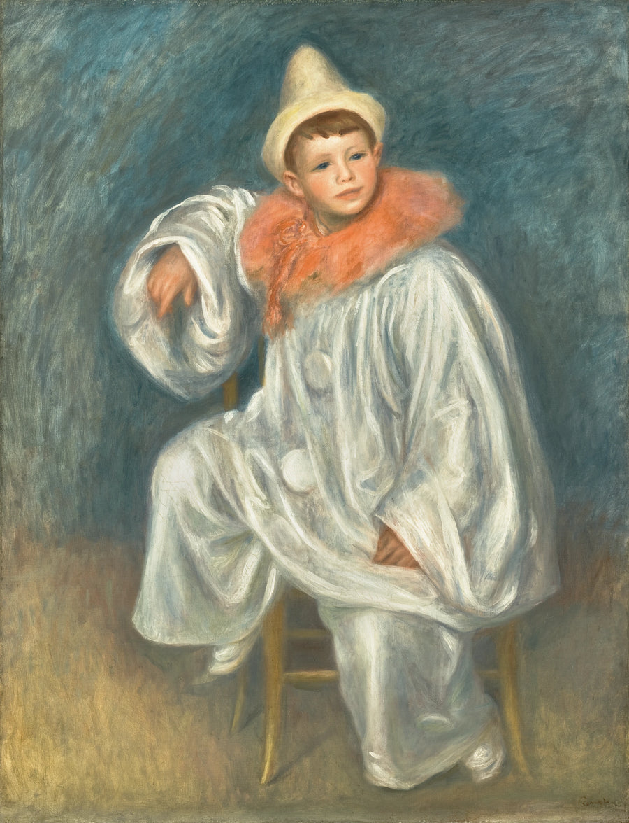 Biały Pierrot - Pierre-Auguste Renoir