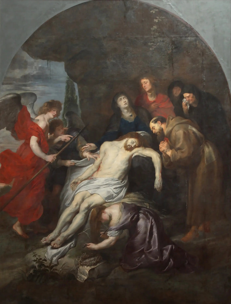Pieta z świętym Franciszkiem - Peter Paul Rubens