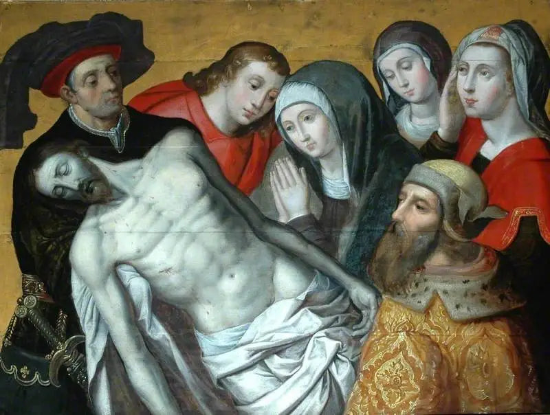 Pietà (La Déploration du Christ) - Hugo van der Goes