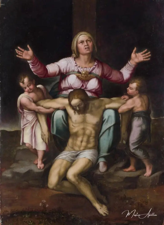 Pieta - Michel-Ange - Reproductions de tableaux et peintures haut de gamme