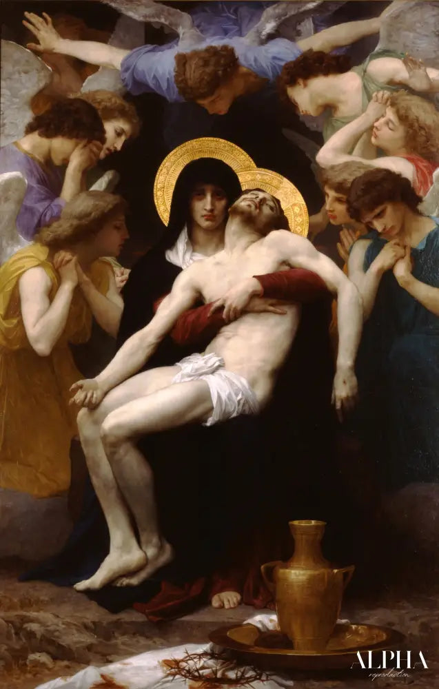 Pietà - William Bouguereau - Reproductions de tableaux et peintures haut de gamme