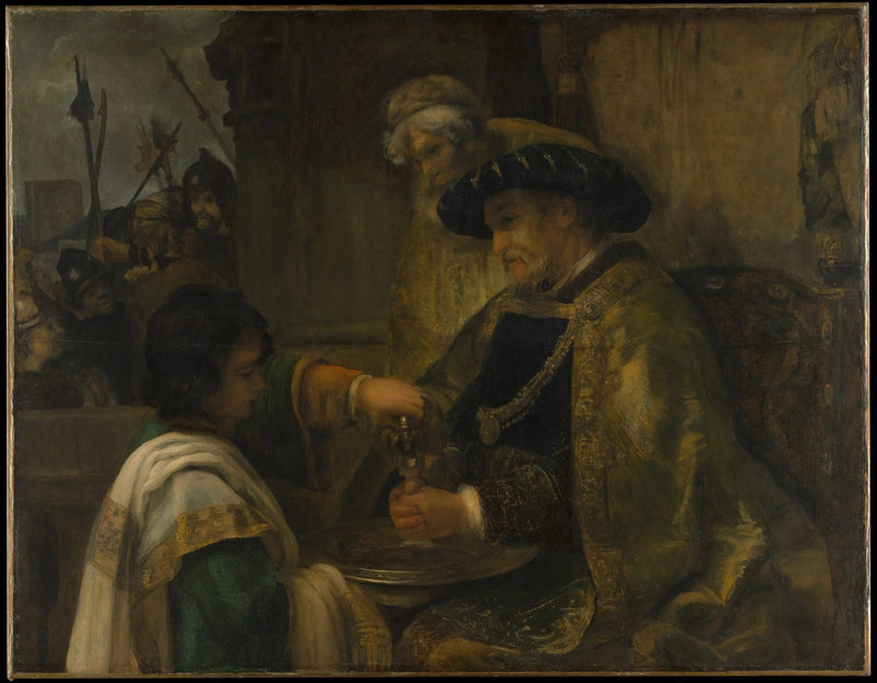 Piłat myje ręce - Rembrandt