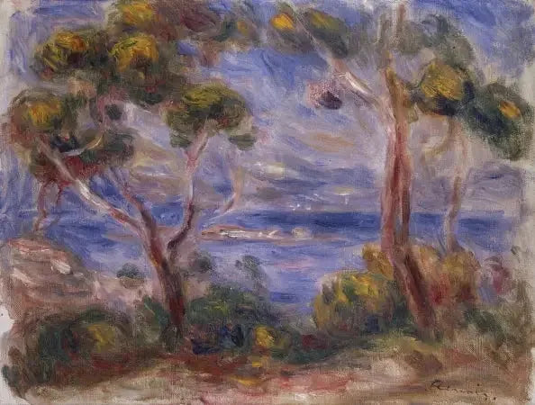 Szpilki w Cagnes - Pierre-Auguste Renoir