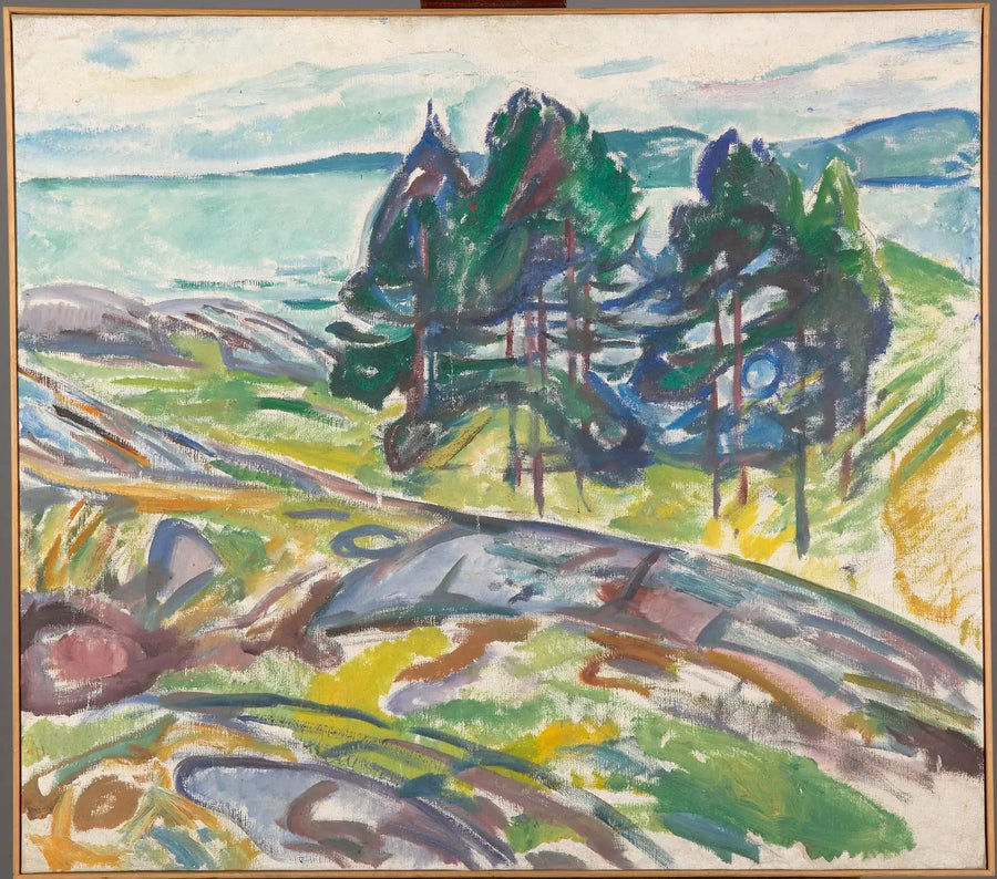 Szpilki nad morzem - Edvard Munch