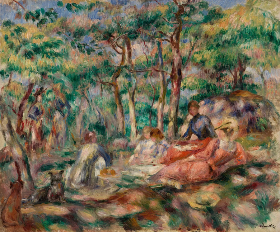 Piknik (Obiad na trawie) - Pierre-Auguste Renoir