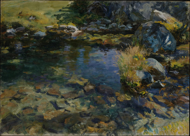 Alpejskie kąpielisko - John Singer Sargent