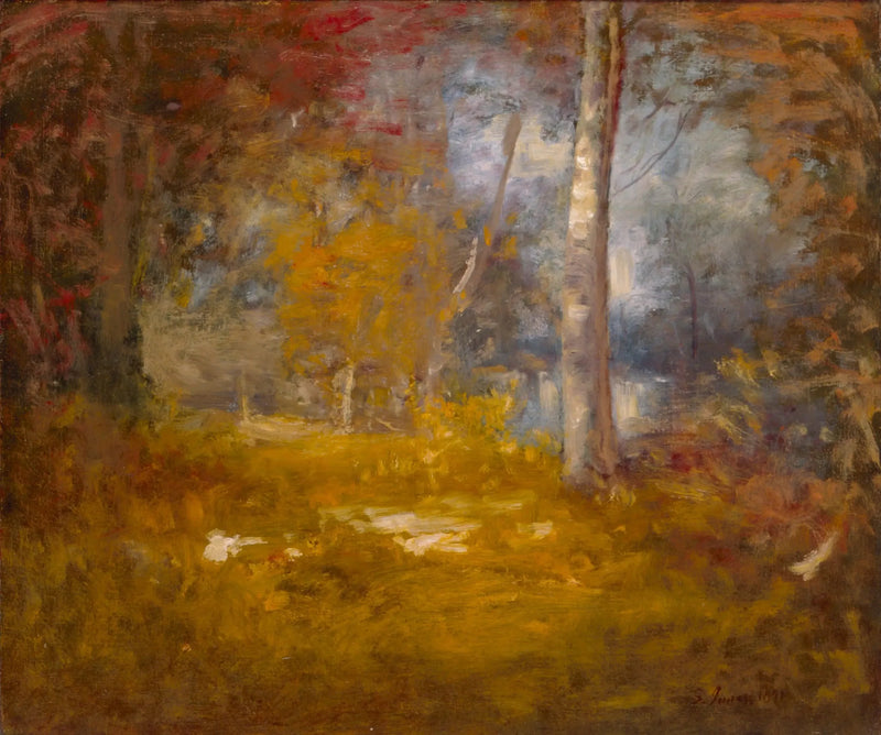 Basen Woodland - George Inness