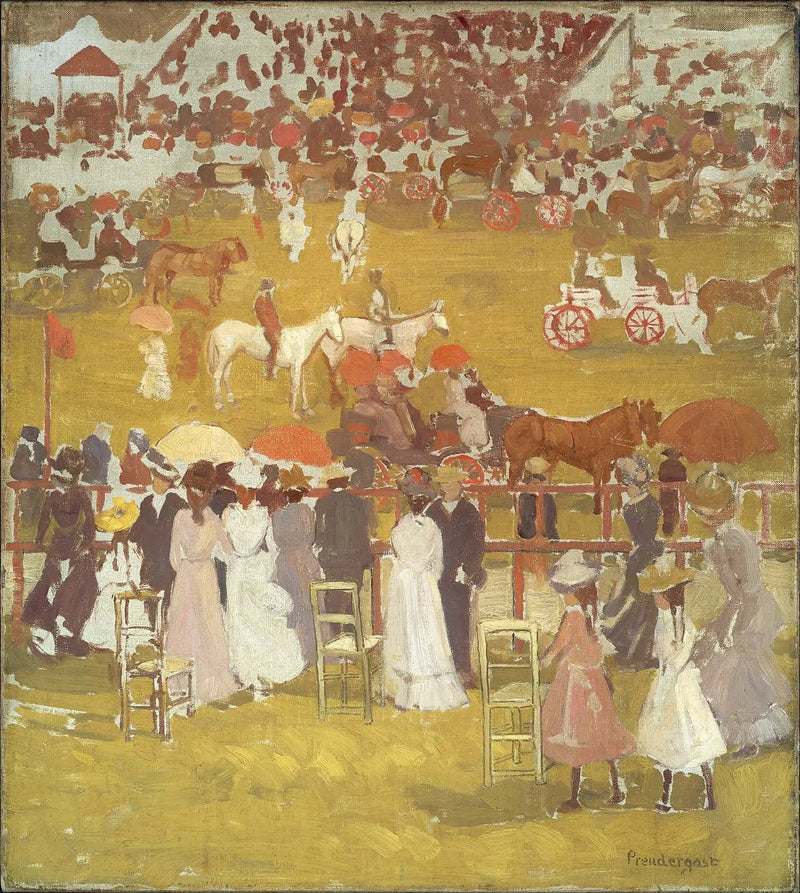 Tor wyścigowy - Maurice Prendergast