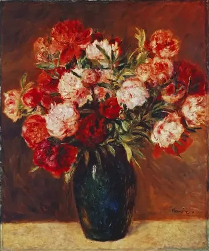 Piwonie - Pierre-Auguste Renoir