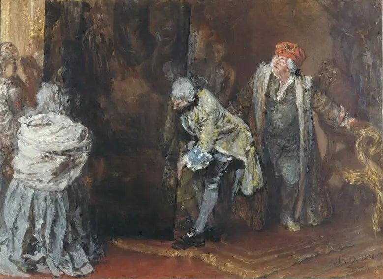 Czas na wielkiego Rafaela - Adolph von Menzel