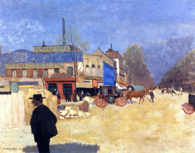 Place Clichy, Paryż - Félix Vallotton