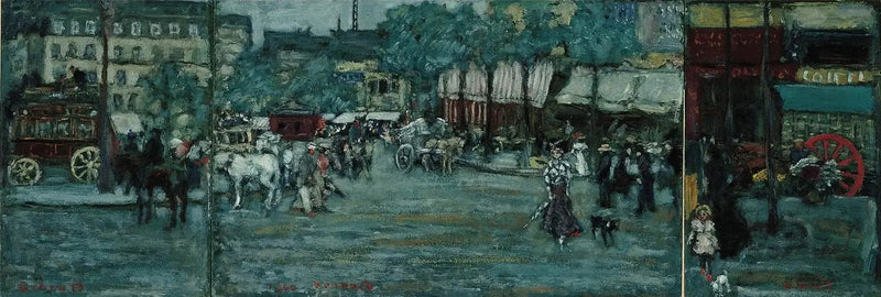 Plac Clichy - Pierre Bonnard
