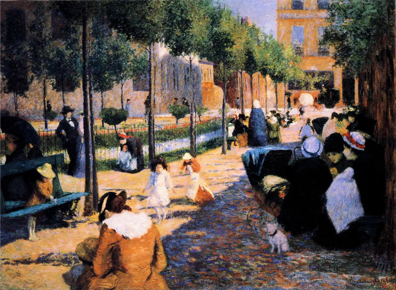 Plac Anvers, Paryż - Federico Zandomeneghi