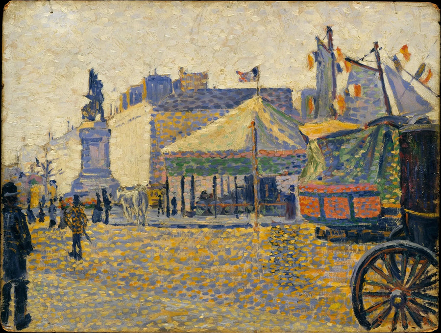 Plac de Clichy - Paul Signac