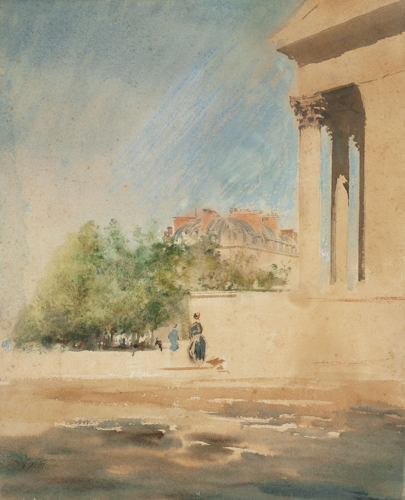 Plac Madeleine - II - Giuseppe De Nittis