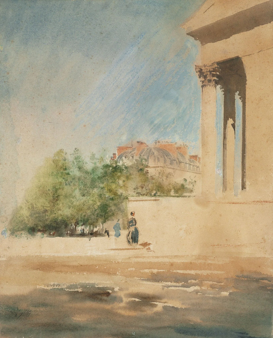 Plac Madeleine - II - Giuseppe De Nittis