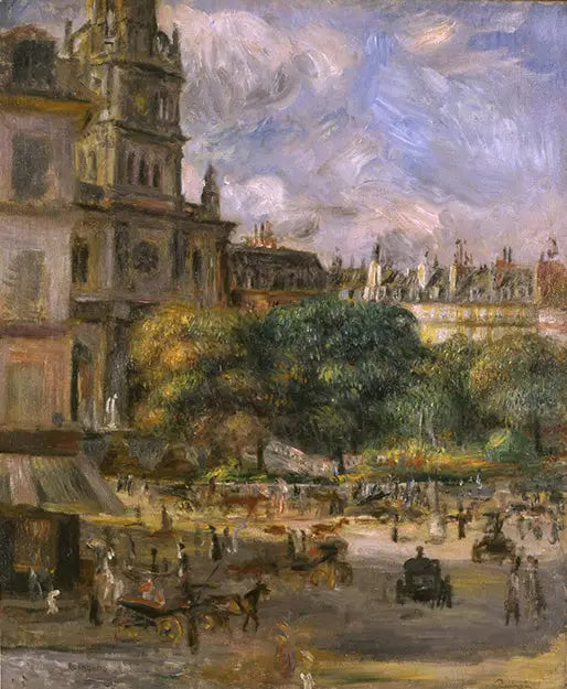 Plac Trójcy, Paryż - Pierre-Auguste Renoir