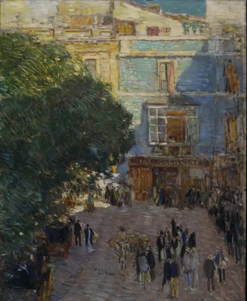Plac Sewilli - Childe Hassam