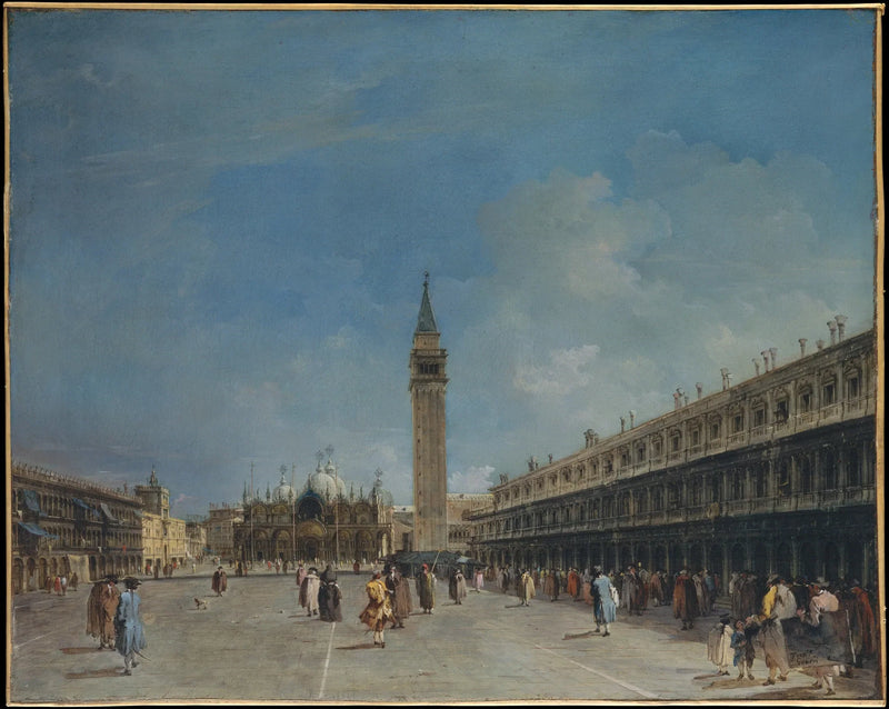Plac Świętego Marka - Francesco Guardi