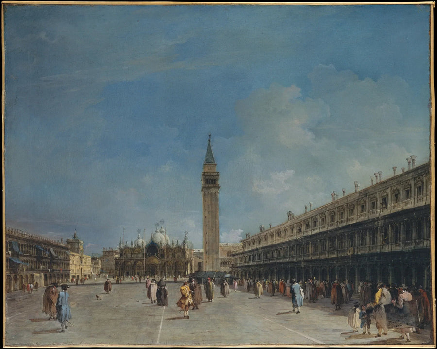 Plac Świętego Marka - Francesco Guardi