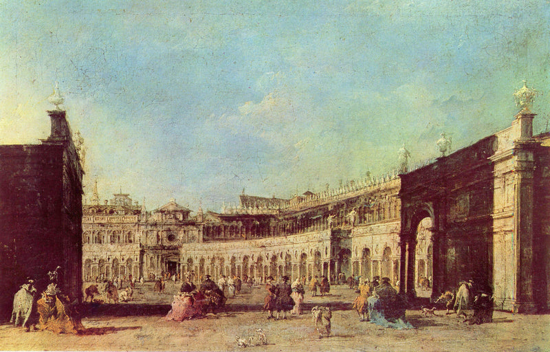 Plac Świętego Marka - Francesco Guardi