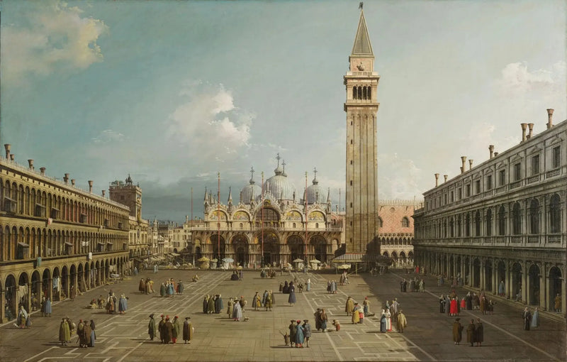 Plac Świętego Marka, Wenecja - Canaletto