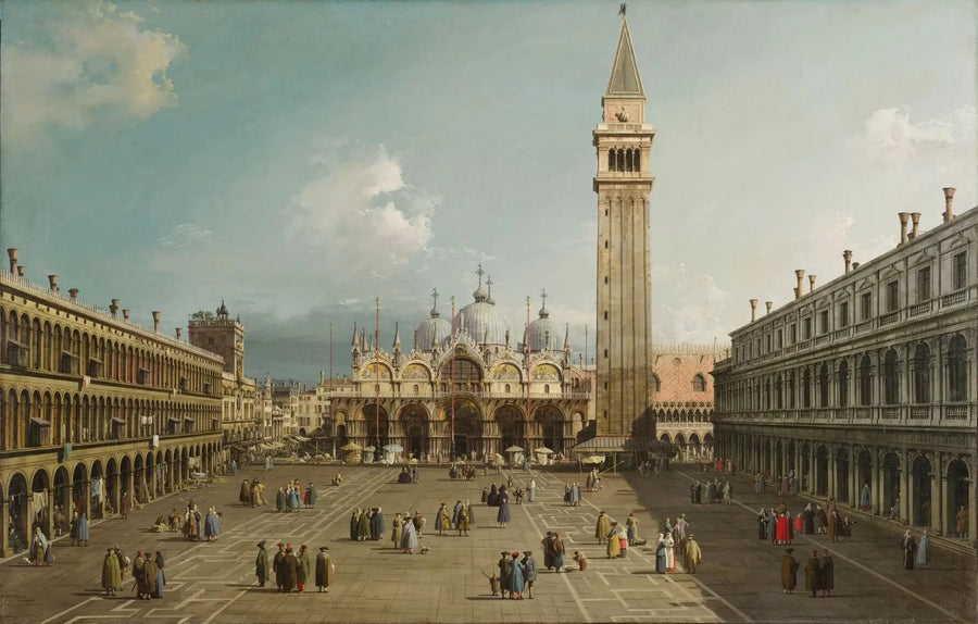 Plac Świętego Marka, Wenecja - Canaletto