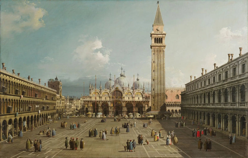 Plac Świętego Marka, Wenecja - Canaletto