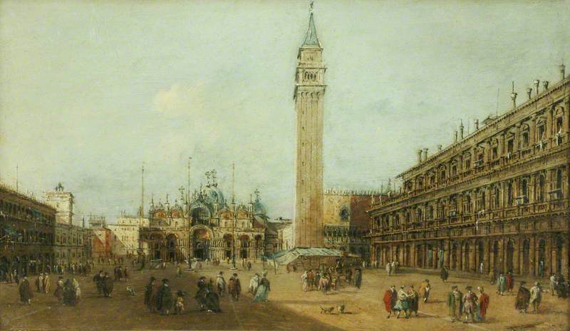 Plac Świętego Marka, Wenecja - Francesco Guardi