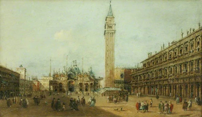 Plac Świętego Marka, Wenecja - Francesco Guardi