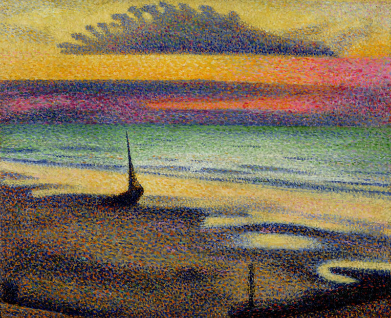 Plaża w Heist - Georges Lemmen